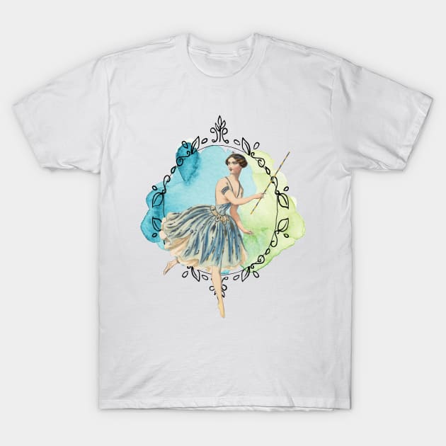 Fairy Magic Wand and A Mirror T-Shirt by TNMGRAPHICS